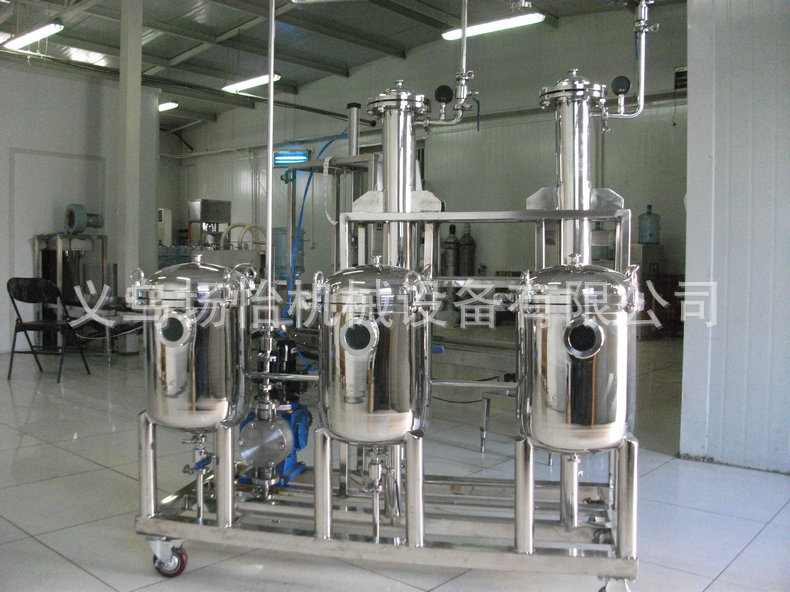 树脂柱机组正面