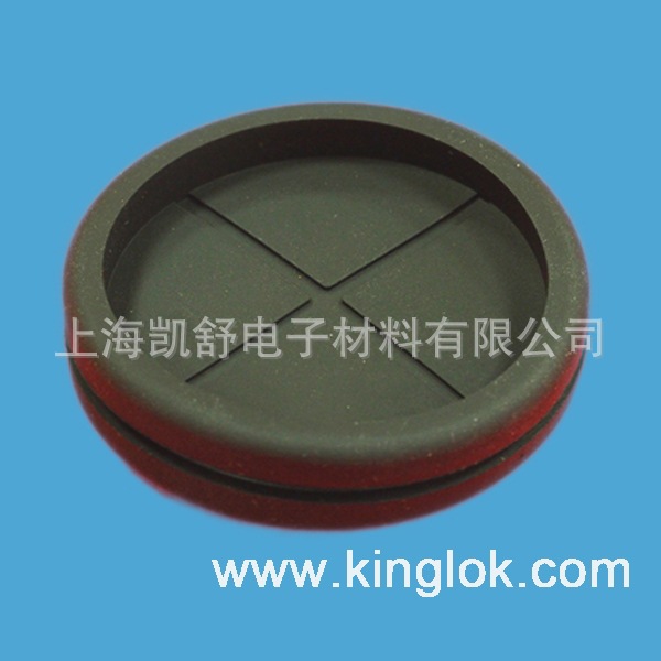 专业现货供应黑色 橡胶护线圈 护线环 机箱过线圈40mm护线套