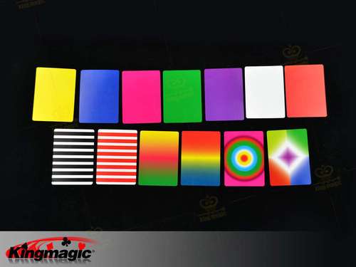 G1083 Play cards with bare hands, multiple colors available, King Magic magic props, stage poker, flesh-colored back