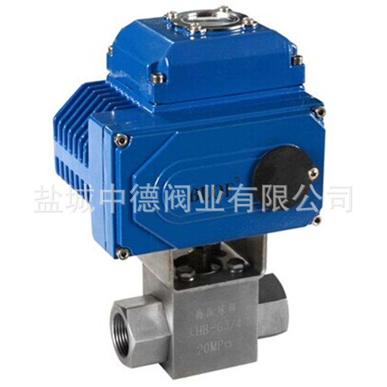 电动高压球阀.不锈钢电动法兰球阀.Q911-320电控高压三通球阀
