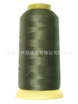 군용 녹색 422 150D 3합 가는 실