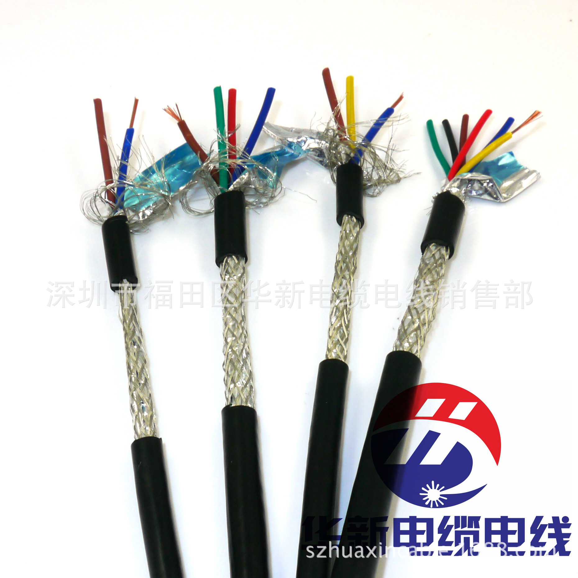 经销批发 RVVP控制信号多芯屏蔽线 超细多芯硅胶屏蔽线