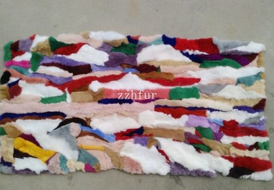 Rabbit colour Fight skin Mat Rex grass Clothing material Clothing raw materials