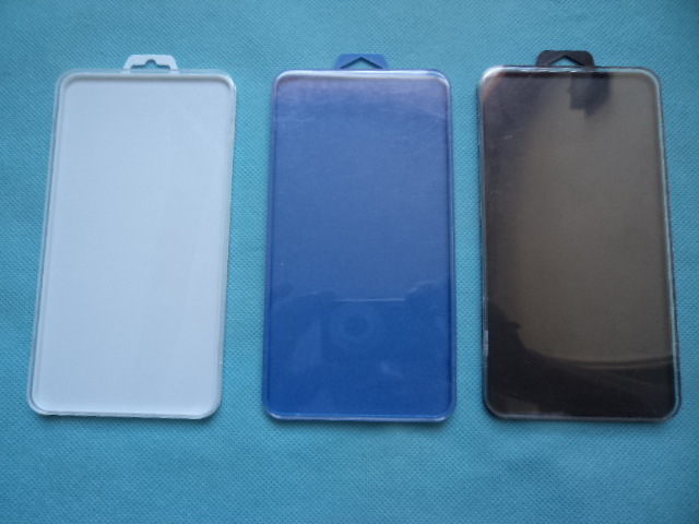 手机钢化贴膜包装 钢化玻璃保护膜包装盒 手机保护膜包装ps水晶盒