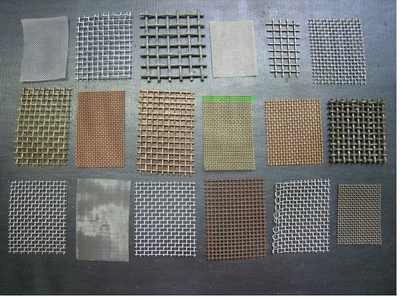 重庆庆达筛网不锈钢轧花网预弯成型网铁丝网白钢轧花黑钢轧花