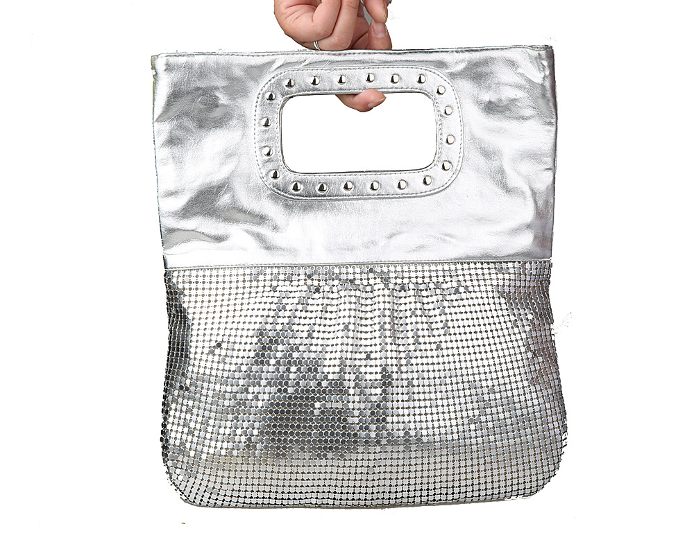 Handle Aluminium sheet package Dress bag Evening Bags Bridal package Banquet packages 604B