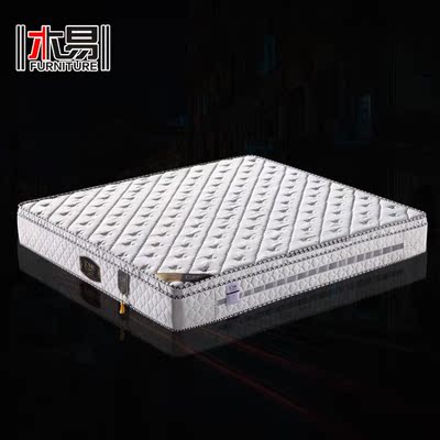 木易床垫1.51.8健康环保天然乳胶 独立弹簧床垫针织面料厂家直销