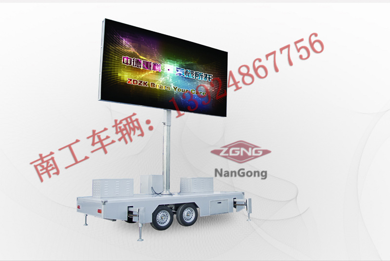 供应广告车全自动广告车 LED移动广告宣传车