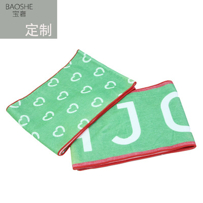 towel wholesale Manufactor major Produce Customized Customize Jet pure cotton towel Sports towel wholesale