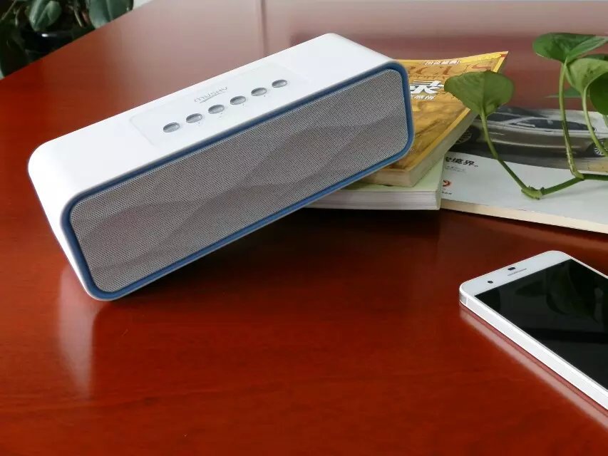 MUSKY DY22HiFi低音炮闹钟音箱无线蓝牙音箱插卡收音机播放器