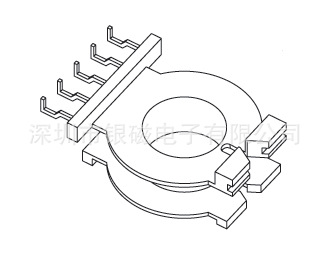 POT33骨架YC-POT-3302 5P,螃蟹脚厂家直销，变压器电感底座