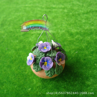 1:12������dollhouse����ճ�����������ֲ����ɫ�����軨ģ��