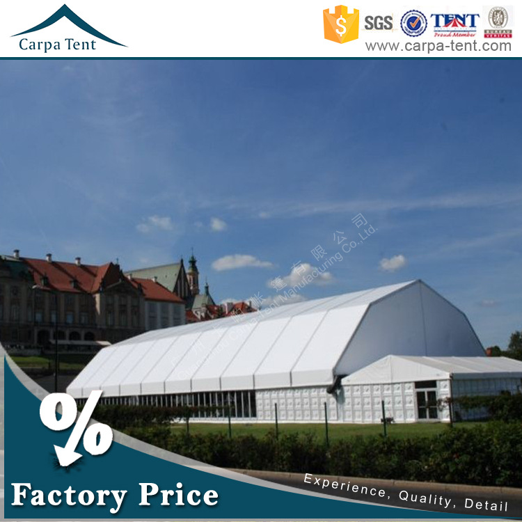 卡帕直销延边大型双坡铝合金篷房/广告展会三坡帐篷/展览专用篷