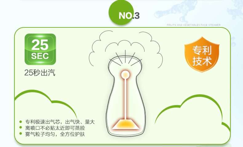 NV8318果蔬蒸臉器