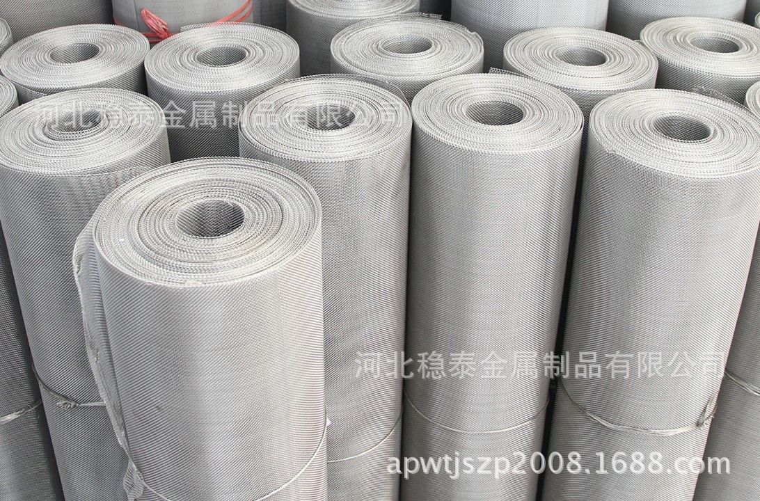 河北稳泰现货供应不锈钢平纹编织过滤网10目