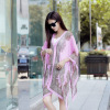 Summer cloak, shiffon beach scarf, sun protection, European style, wholesale