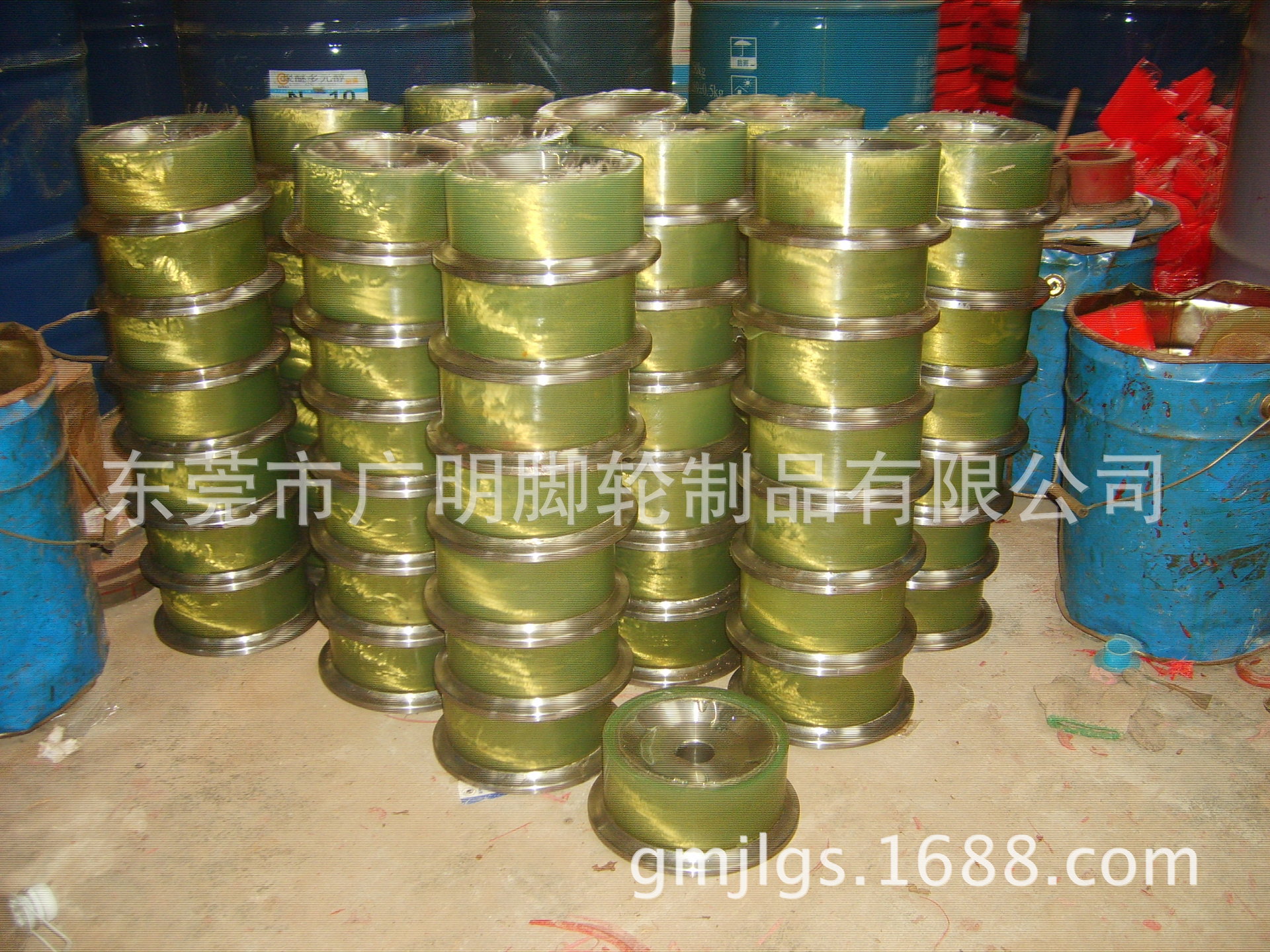 聚氨橡胶摩擦轮， 同步轮 ，压力轮， 驱动轮，天行车轮，包胶轮