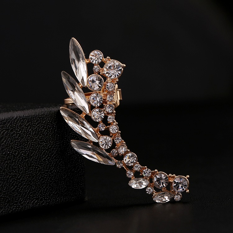 Punk Hollow Alloy Diamond Ear Bone Clip display picture 11