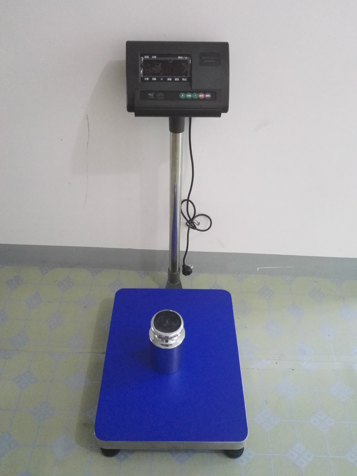 100kg电子台秤 TCS系列高精度电子称台秤 100公斤不锈钢秤盘台秤-阿里巴巴