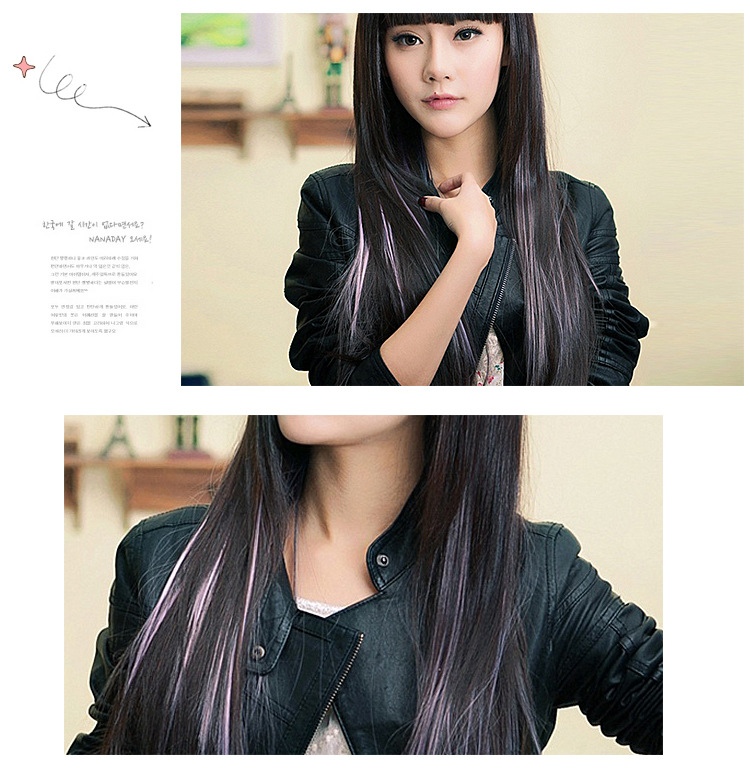 Perruque Long cheveux raides - Ref 2611422 Image 7