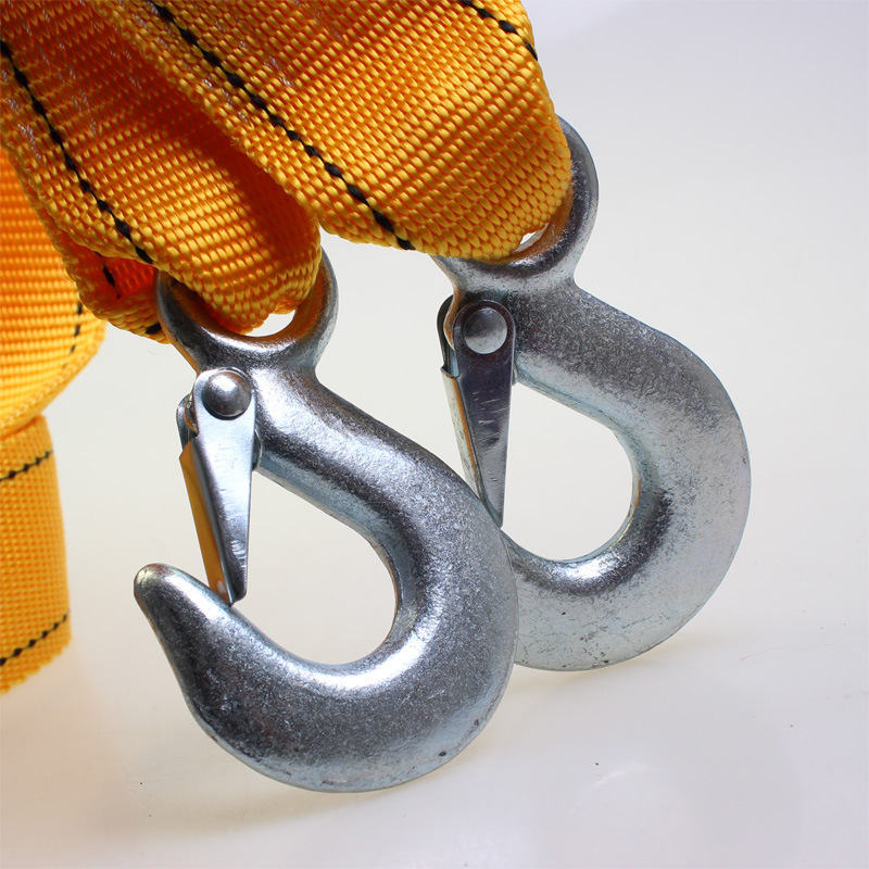 4M5T 雙層強力拖車繩 拖車帶 強力尼龍編織帶牽引繩