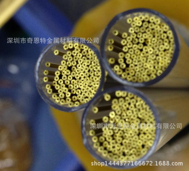 国标H65毛细黄铜管 针孔小口径精密黄铜管 各种规格现货铜管材