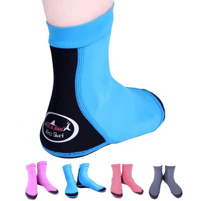 新款浮潜袜 莱卡1.5MM 氯丁橡胶潜水袜子沙滩袜 防刮防滑 游泳袜