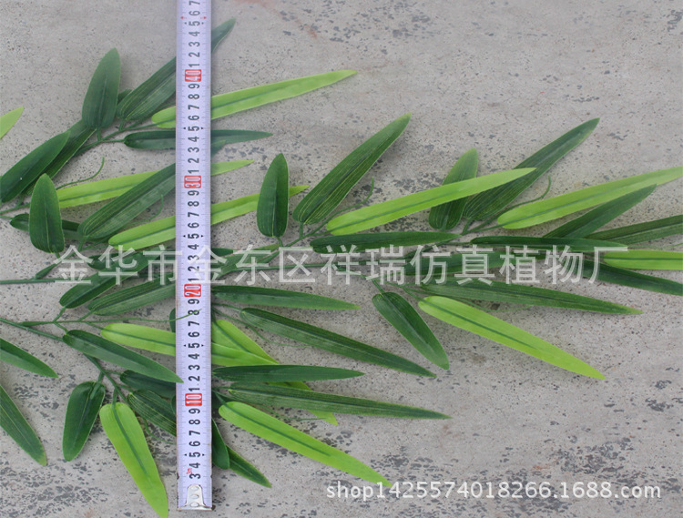 XRB-111富贵竹叶3叉枝52叶62厘米宽