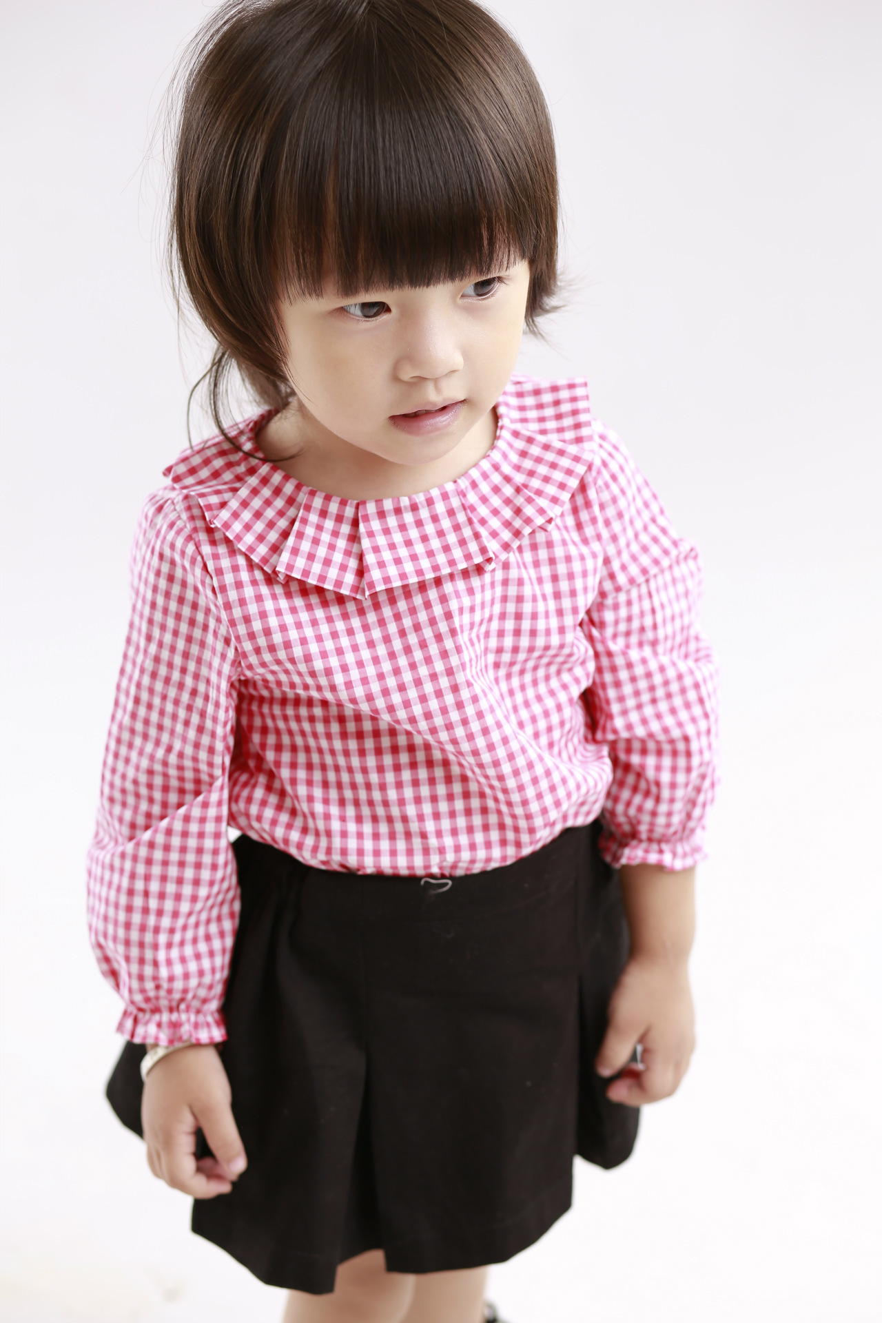 Chemise fille à manche longue - Ref 2086660 Image 6