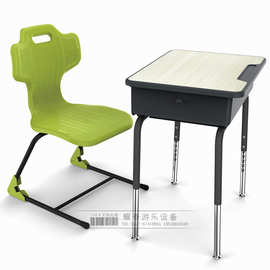 韩式靠椅.小学初中高中椅子.成人椅子.儿童塑料铁脚太空椅课桌椅