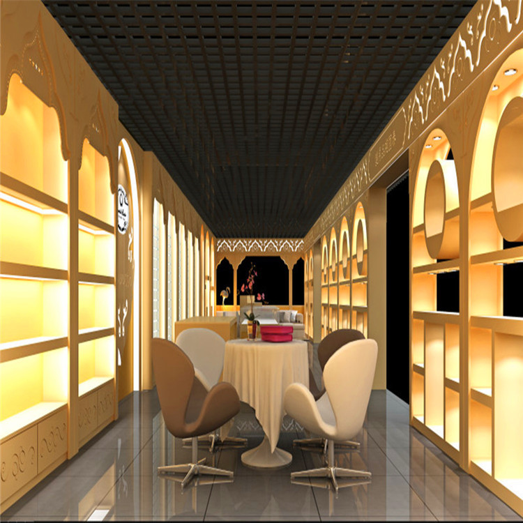 定制可可亲展柜 汽车坐垫展架 精品店木质货架 博物馆展柜工厂