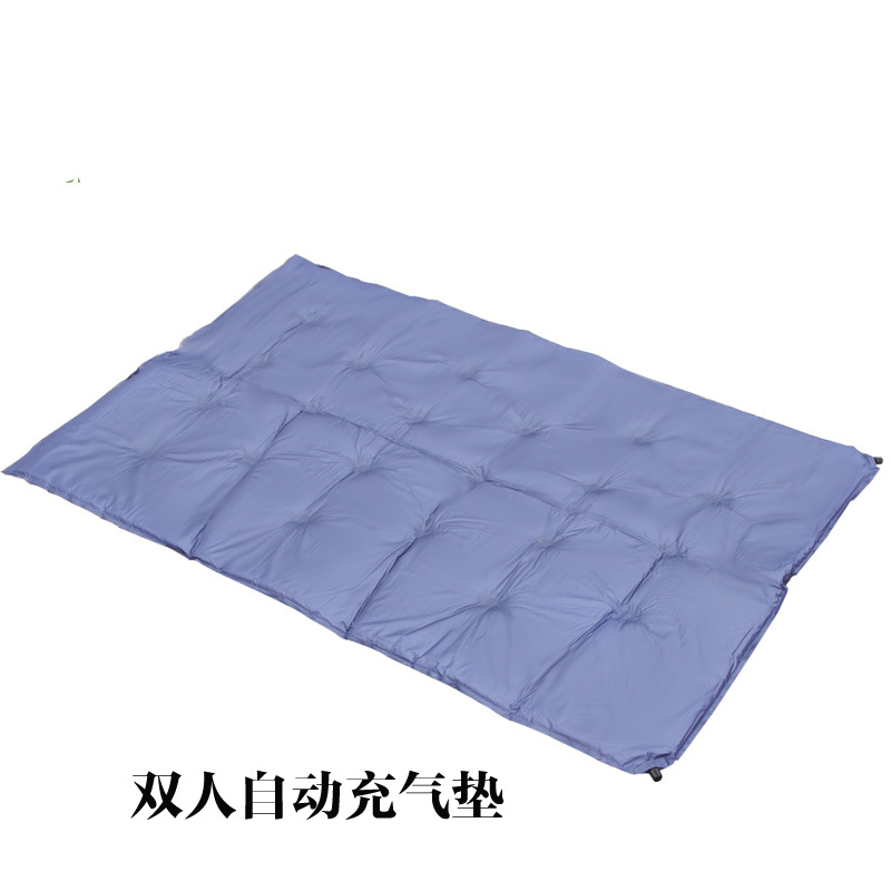 供应 户外双人自动充气垫 配帐篷用气垫 自充气垫 防潮垫 爬行垫|ms