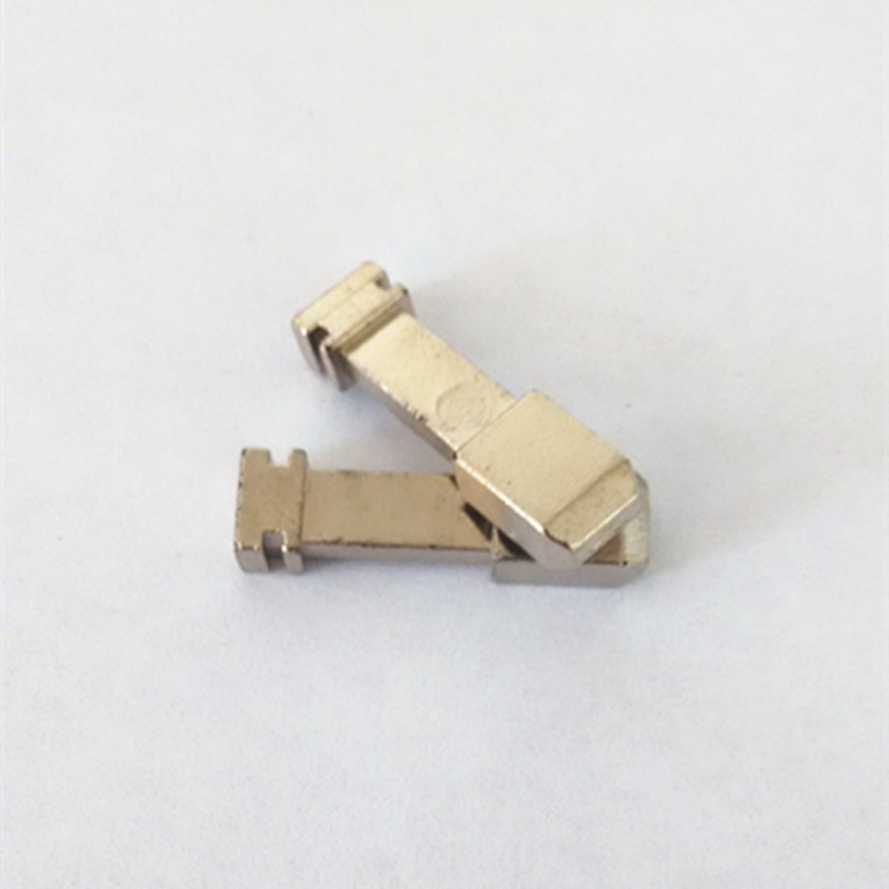 插头五金配件批发锌合金压铸高质量英规金属连接器小号加厚型工厂