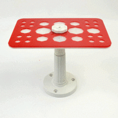 彩萱 晾刷架八角  ABS支架晾刷架  亞克力化妝刷晾刷架 化妝工具