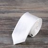 Men's black tie for leisure, 5cm, Korean style, 5cm, wholesale