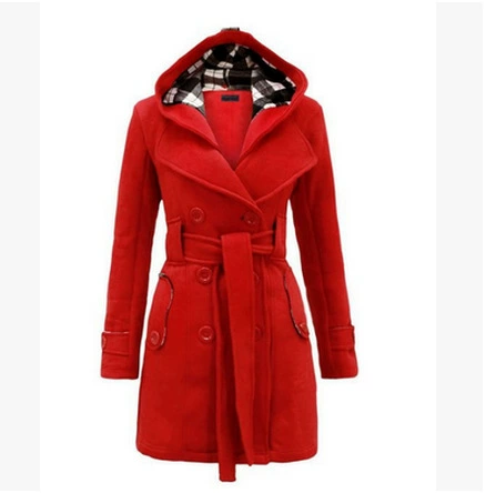 Шерстяное пальто с капюшоном, пояс, тренч, Aliexpress, ebay, Amazon