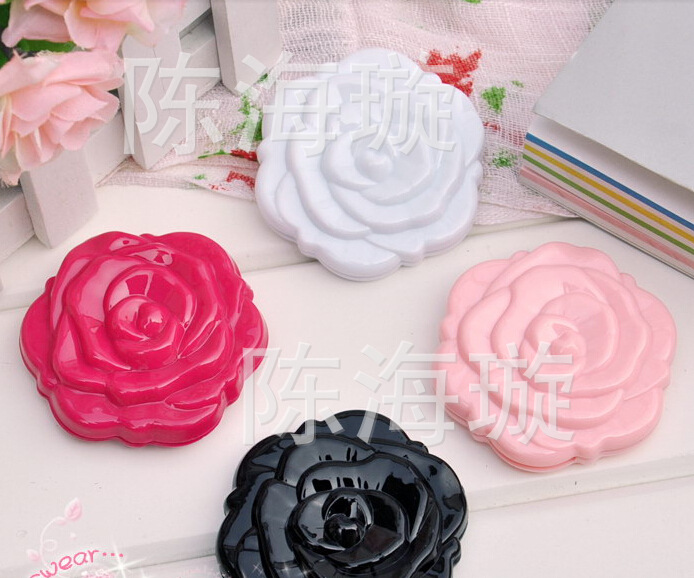 Anna Retro Europe and America Luxurious style Magic Retro Roses Double-sided mirror Anna fold Mirror