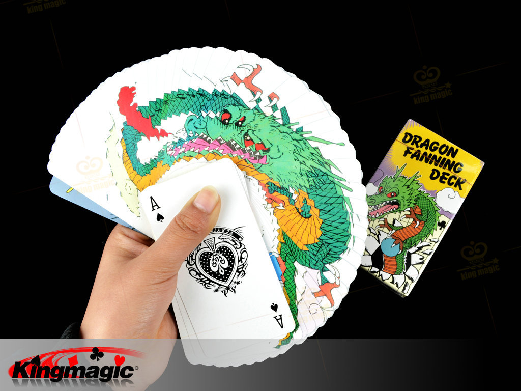 Four Color Dragon Cards