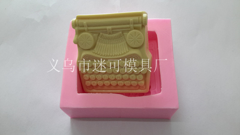 Molde de teléfono antiguo molde de pastel de fondant molde de silicona directo de fábrica molde de jabón hecho a mano herramientas para hornear pastelería