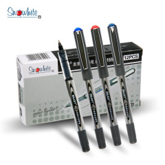 The Snow White Ballpoint Pen that Shocked Xiao Yang Brother, 0.5mm Bullet Tip, High Exam Writing Pen