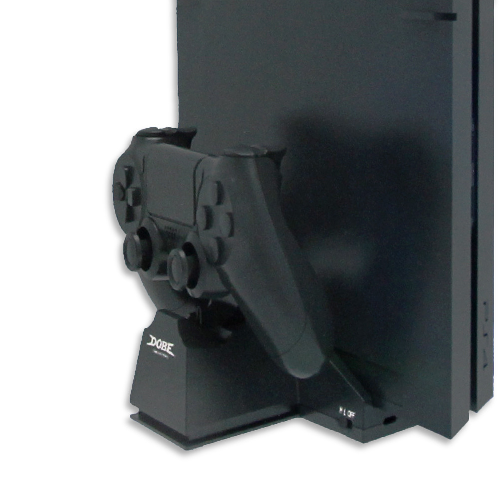 Quạt máy chủ PS4 cơ sở PS4 xử lý khung sạc PS4 đa chức năng quạt làm mát kép TP4-805 - PS kết hợp cáp sạc mophie