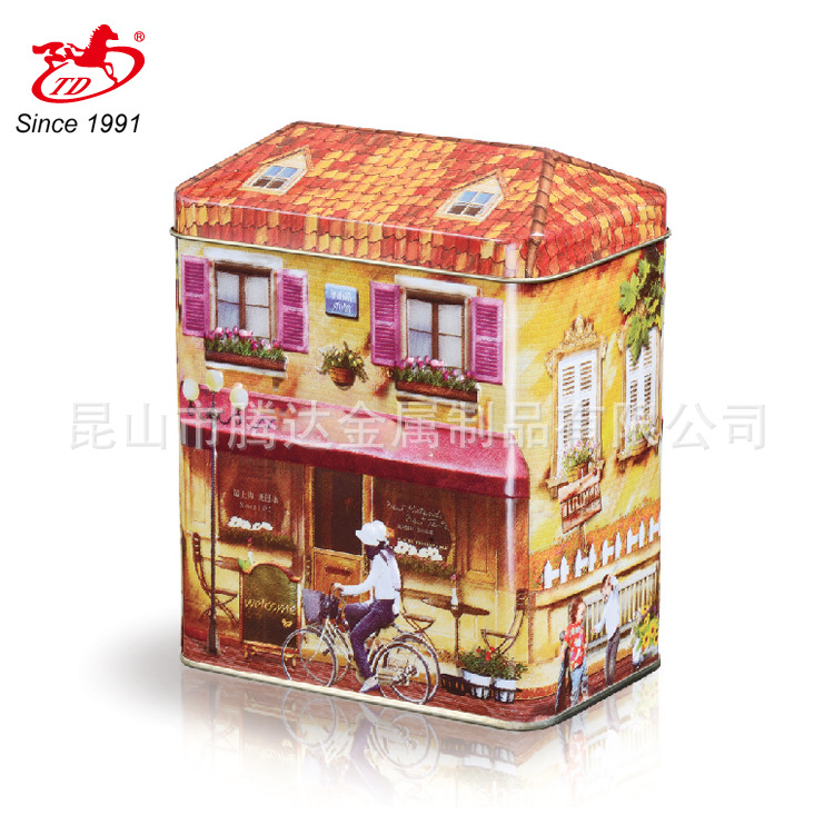 精美屋形罐 食品罐 零食罐