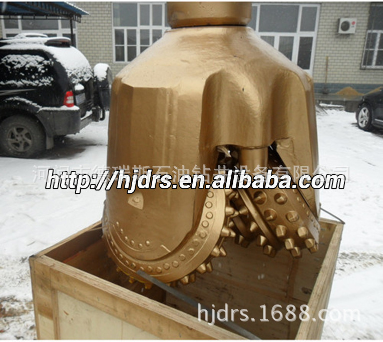 供应高转速311.2mm 开孔镶齿三牙轮钻头打水井钻机设备