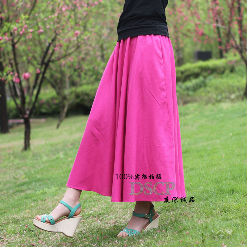 Jupe en Coton et lin - Ref 3441513 Image 10