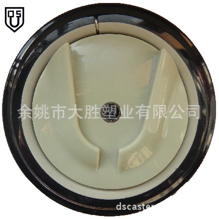 大胜脚供应5寸PU抗静电轮导电轮 购物车轮防缠绕5DHULDA
