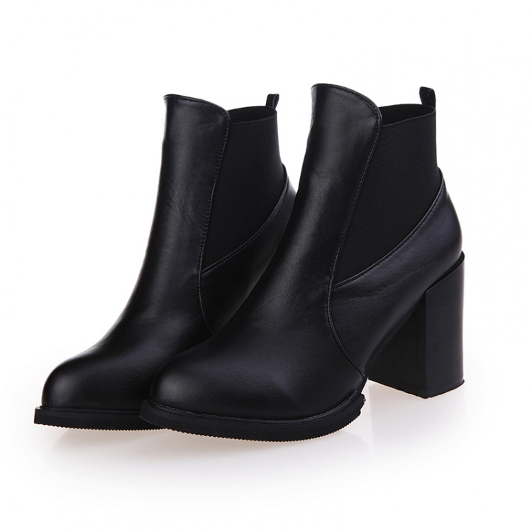 Bottes femme en PU artificiel - Ref 3355466 Image 3