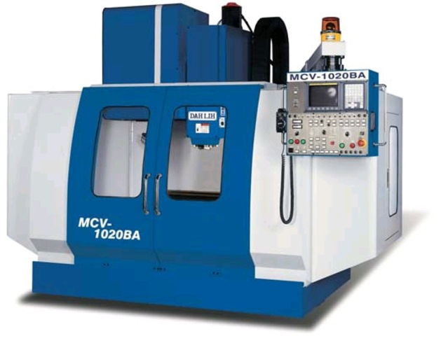台湾大立机器  立式综合加工机  MCV-1020BA  青岛中大机床销售