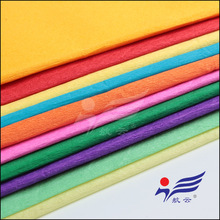 单色装彩色50*150皱纹纸 手工纸皱纹纸彩色儿童DIY皱纹纸10张/包