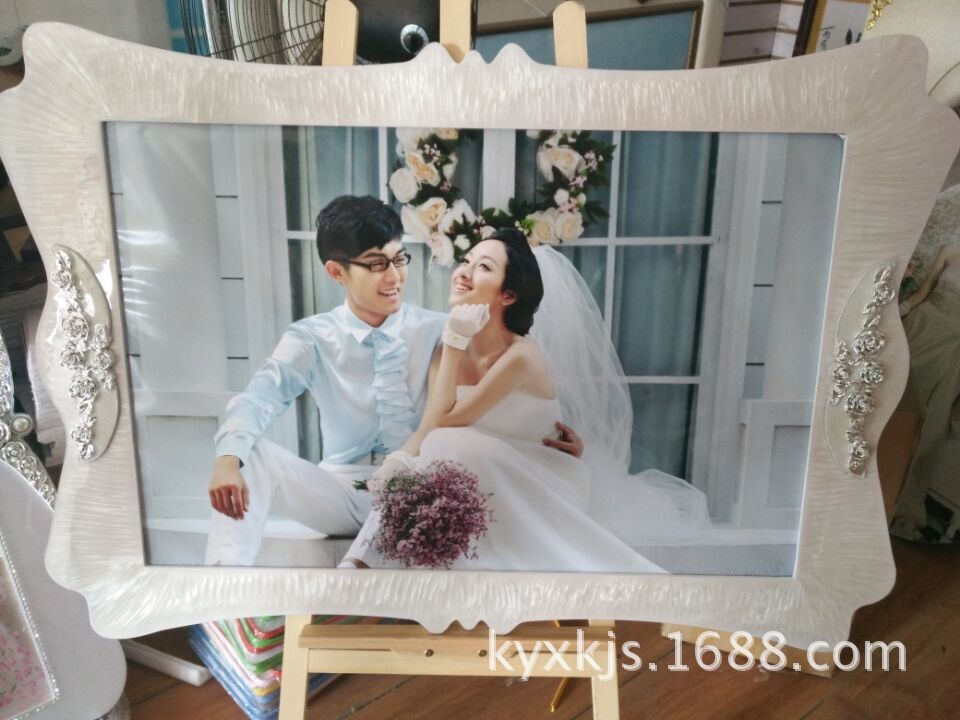 新品婚纱影楼烤瓷滴油亚米奇相框|ms