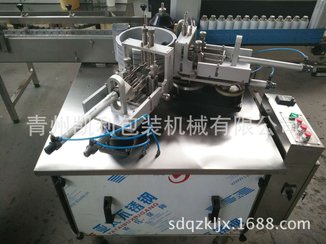 全自动浆糊单标贴标机 山东青州专业贴标机